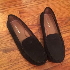 COACH Black loafers